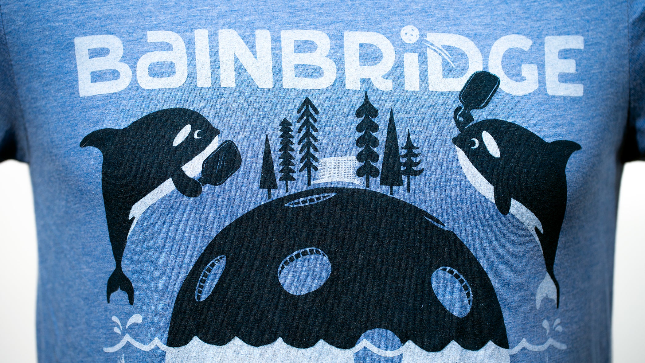 Bainbridge Island Pickleball Shirt | Blue