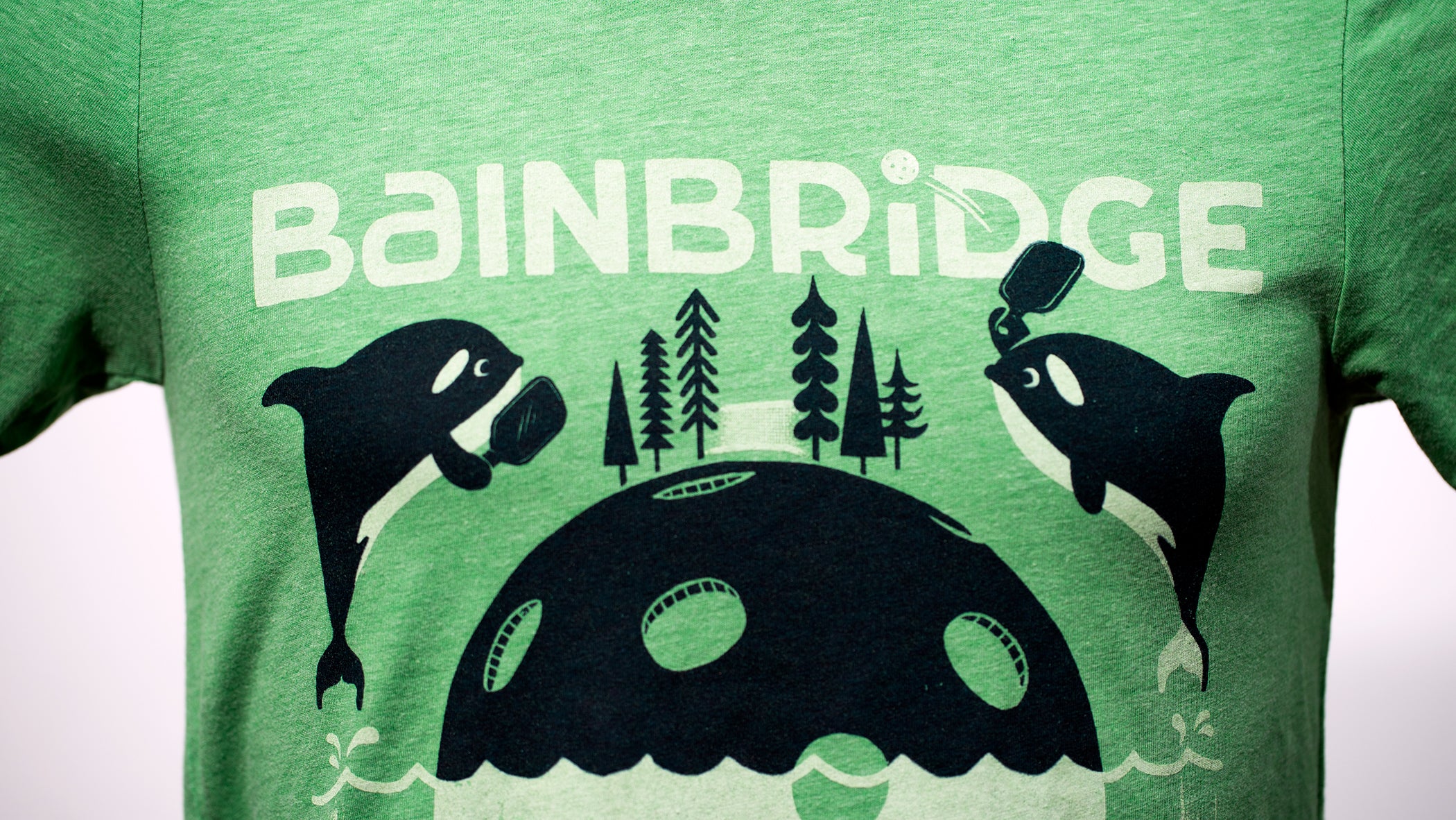 Bainbridge Island Pickleball Shirt | Green