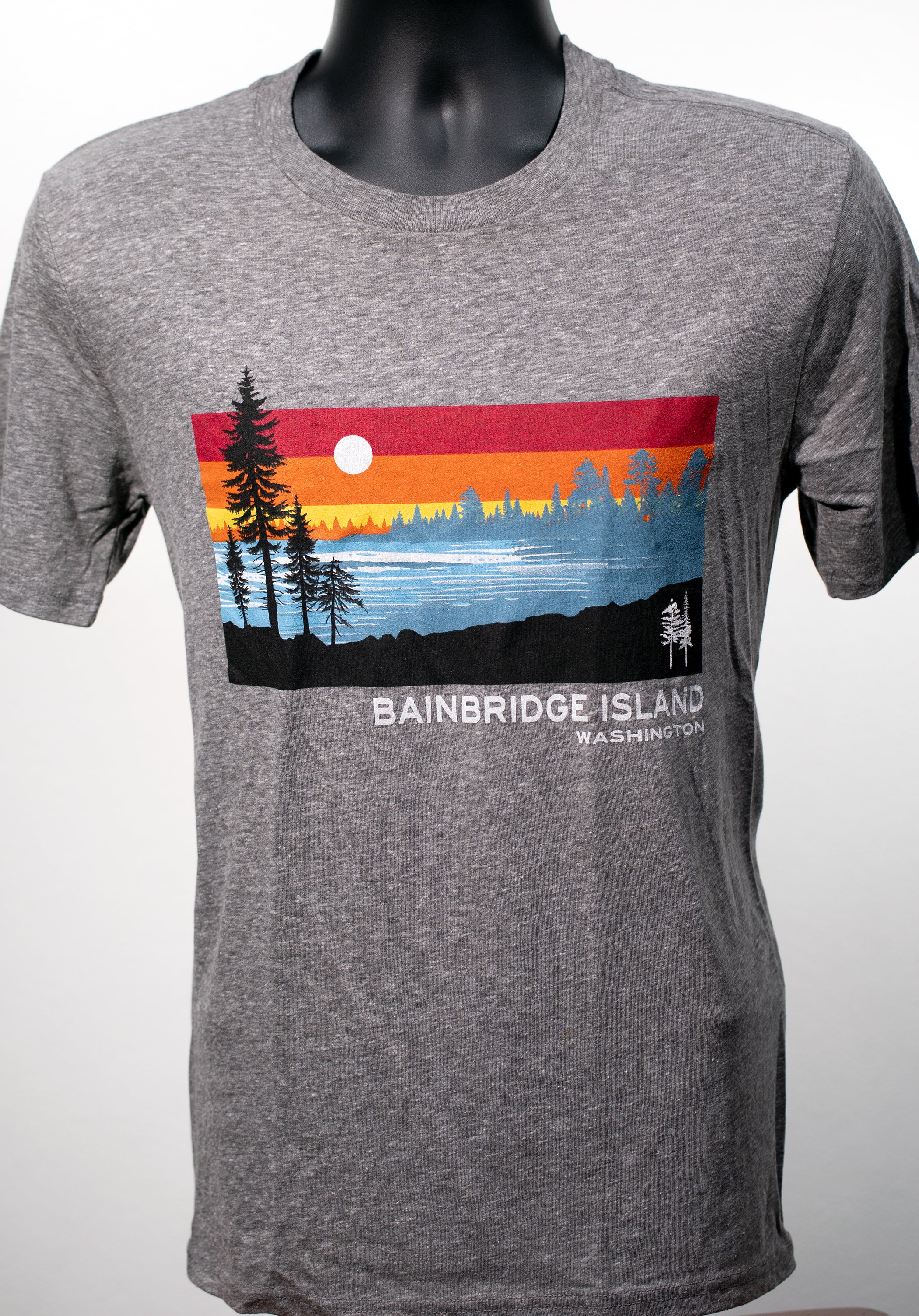 Bainbridge Island Pines Shirt (Heather Gray)