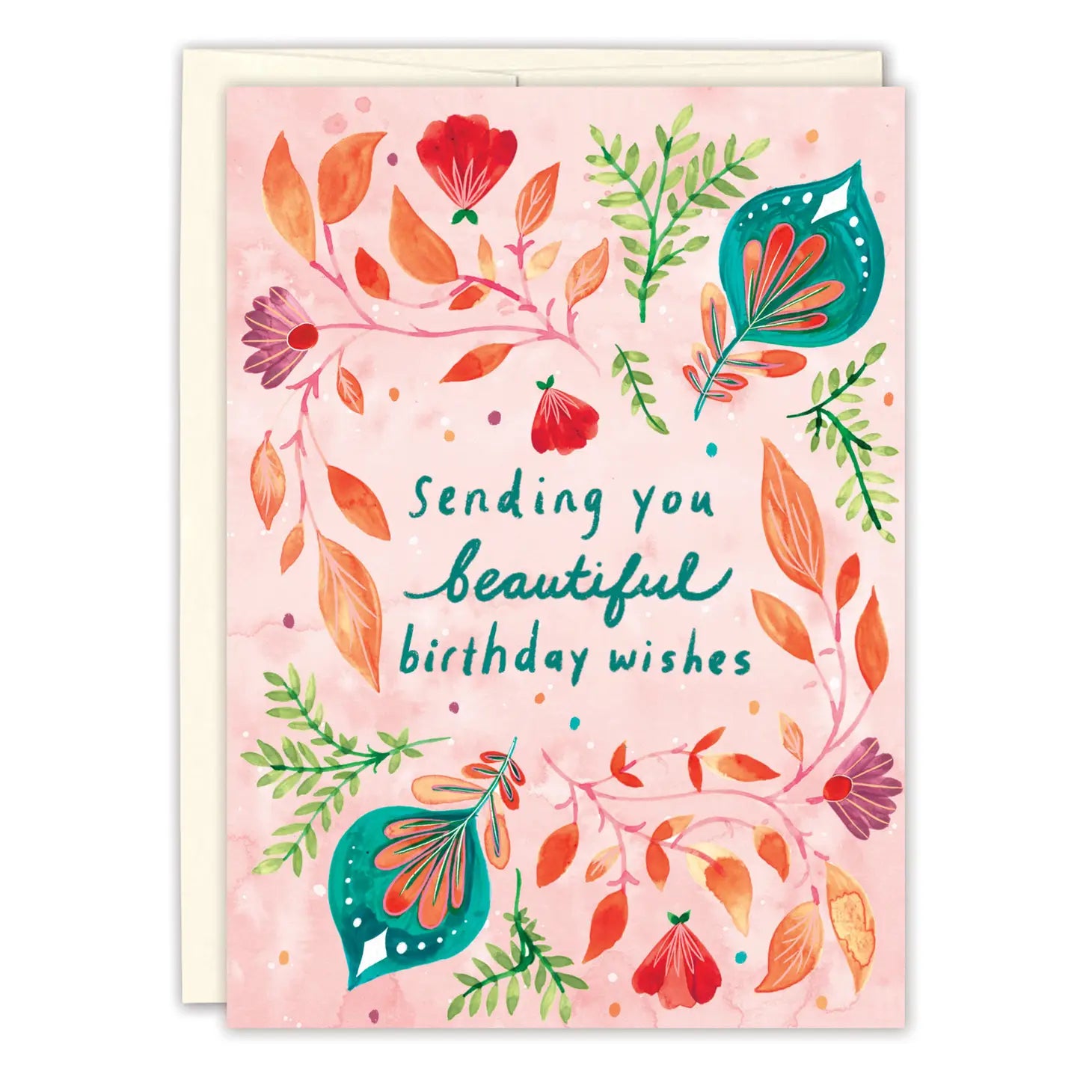 Beautiful Wishes Birthday Card