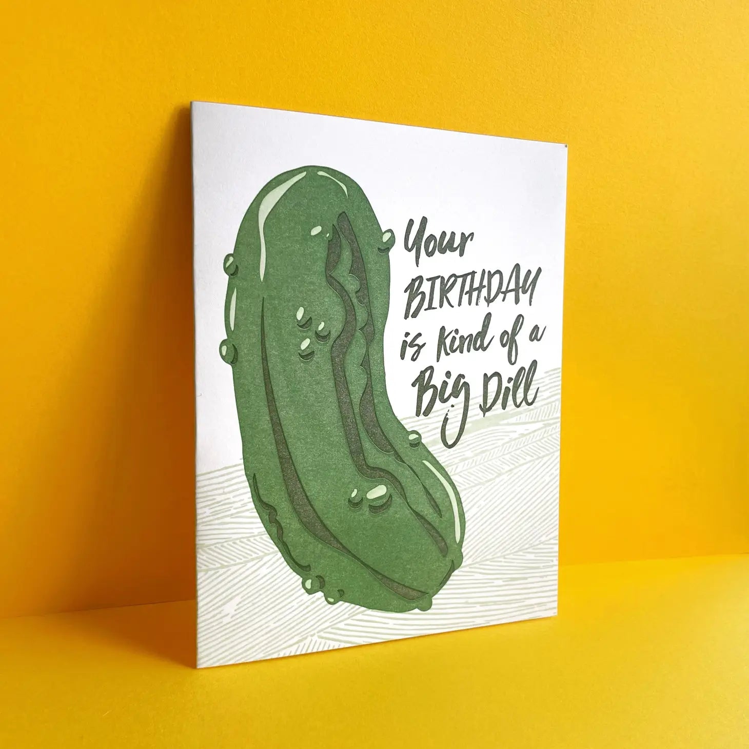 Big Dill Birthday Card