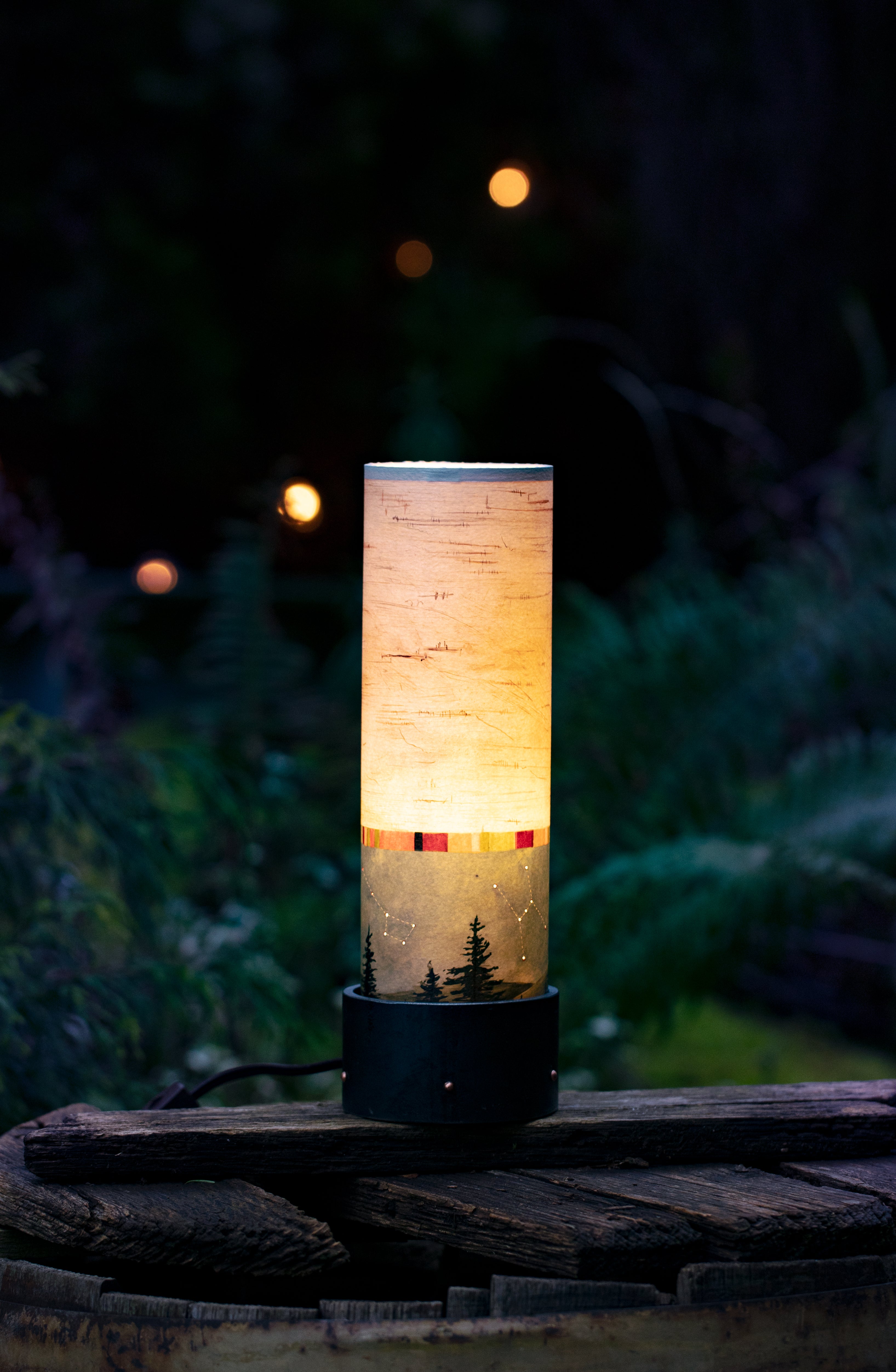 Birch Midnight Shade Luminaire by Janna Ugone