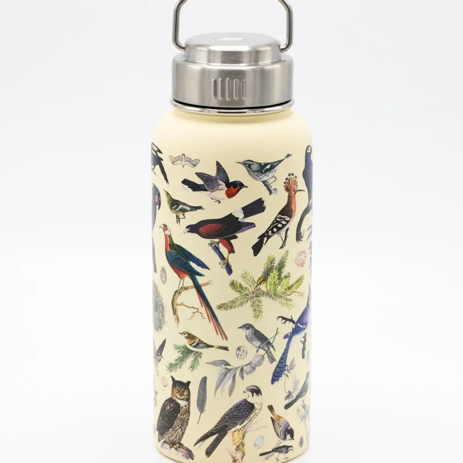 Birds Stainless Steel Vacuum Flask