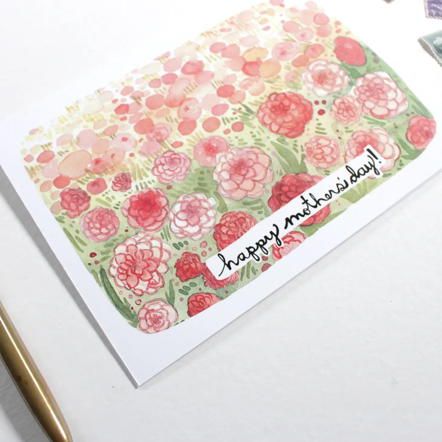 Blank Mother's Day Card - Dahlia Fields