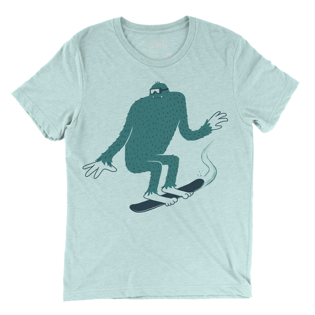 Boarding Sasquatch - Unisex Shirt