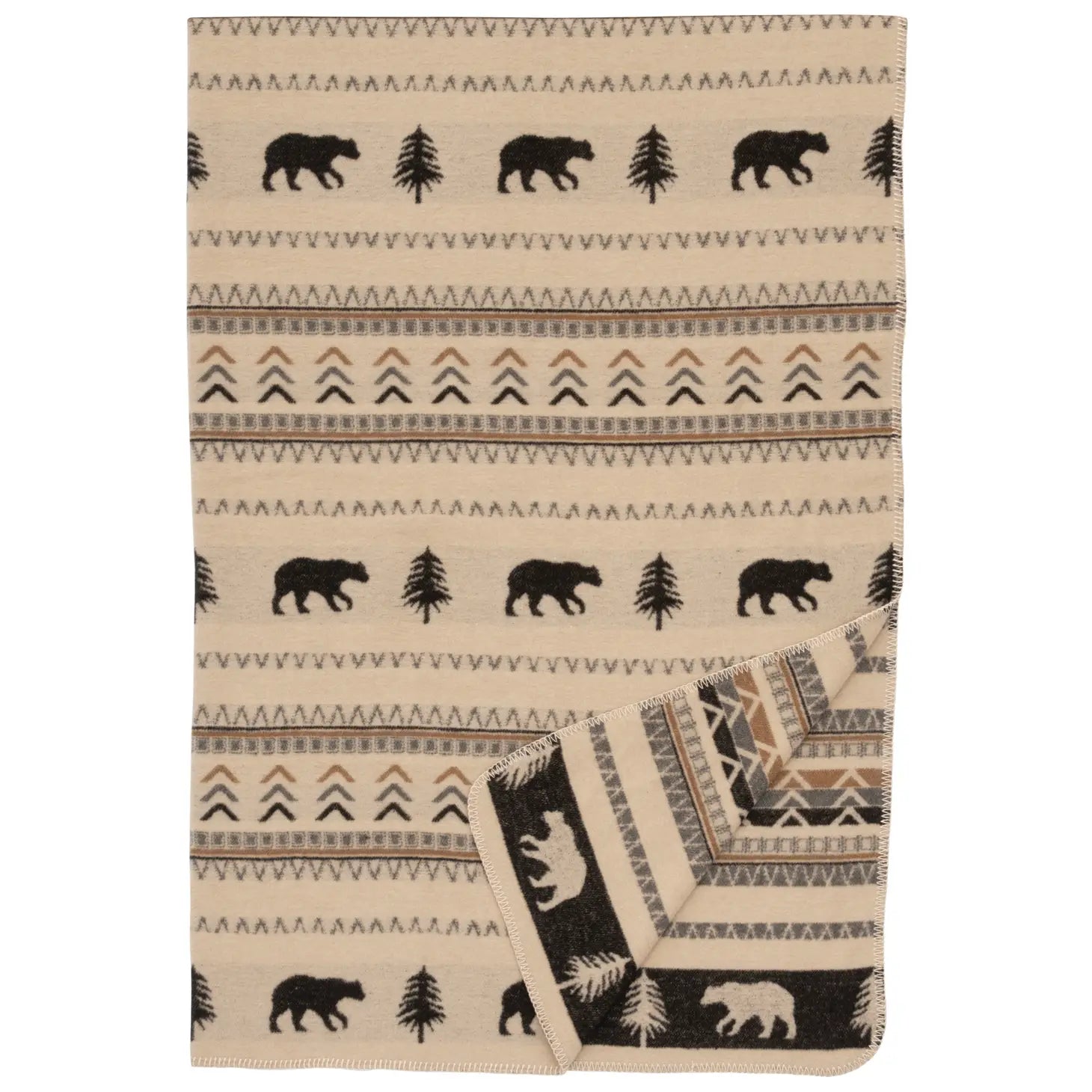 Boulder Washable Wool Throw (60" x 72")