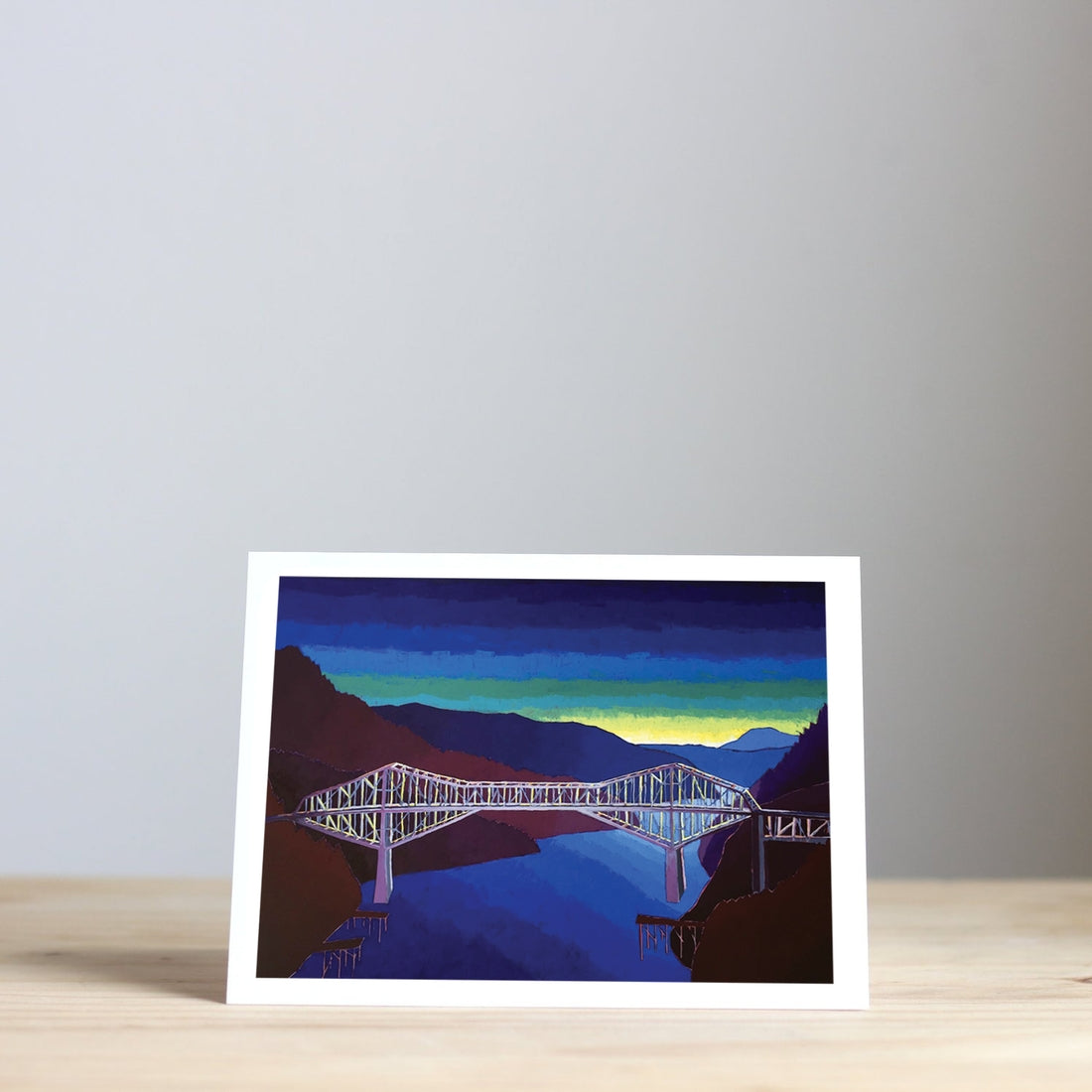 Bridge of the Gods Greeting Card