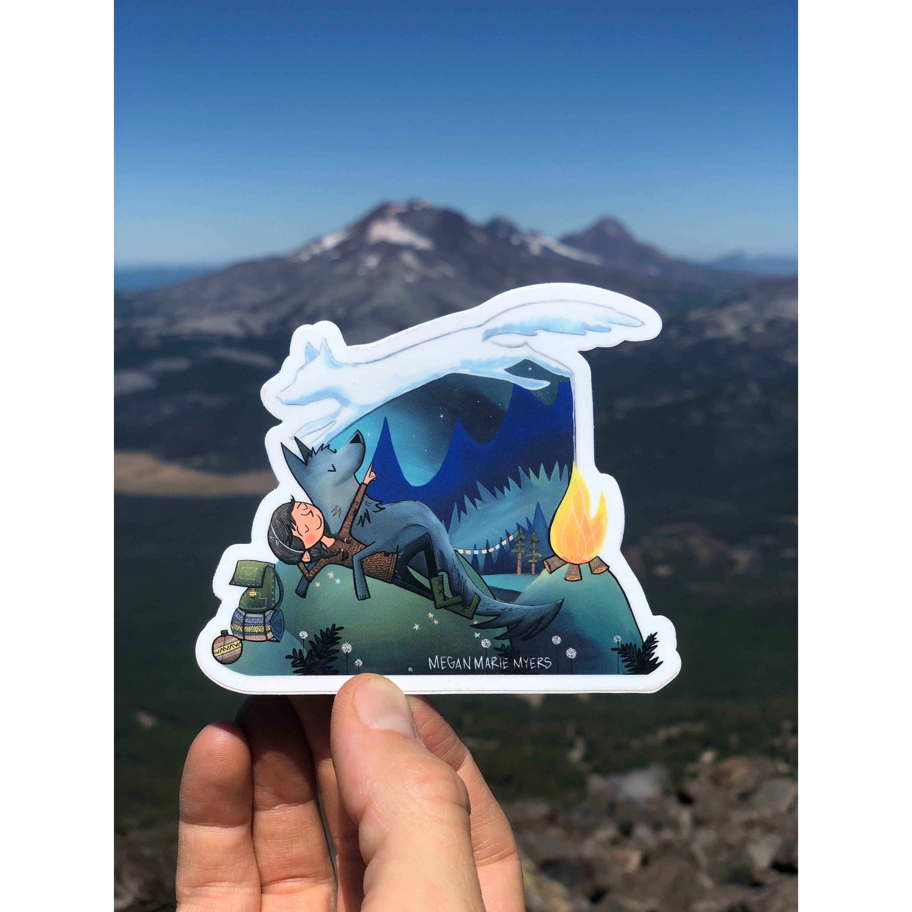 Campfire Dreams (Sticker)