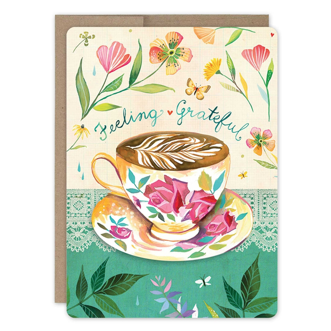 Cappuccino Thank You Card