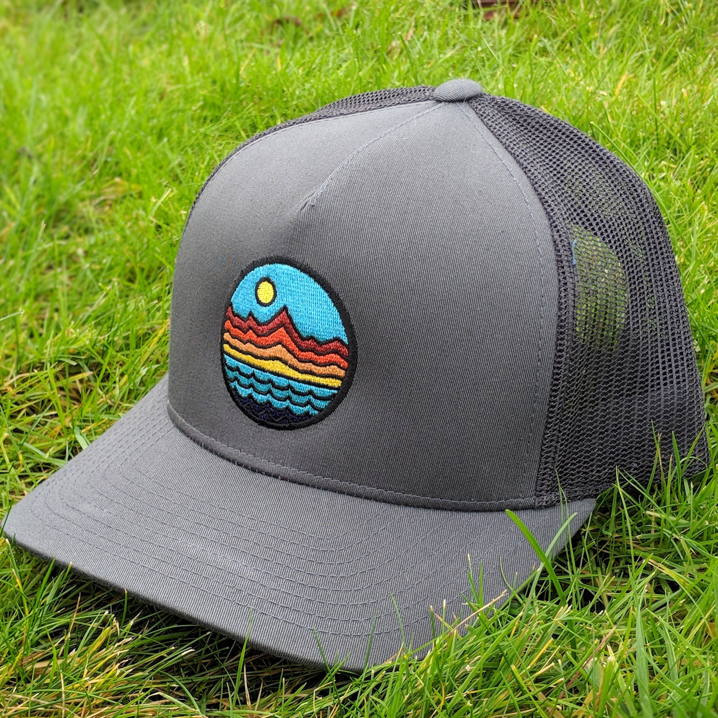 Mountain Range Water Hat