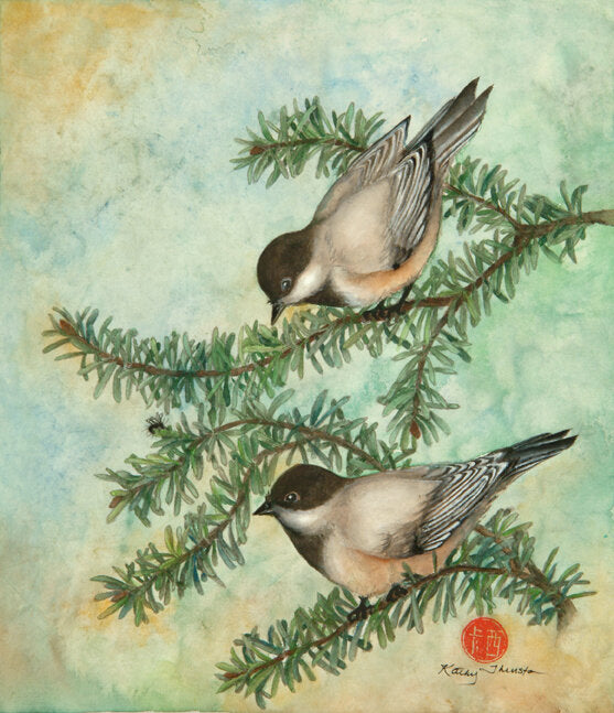 Chickadee-dee-dee!