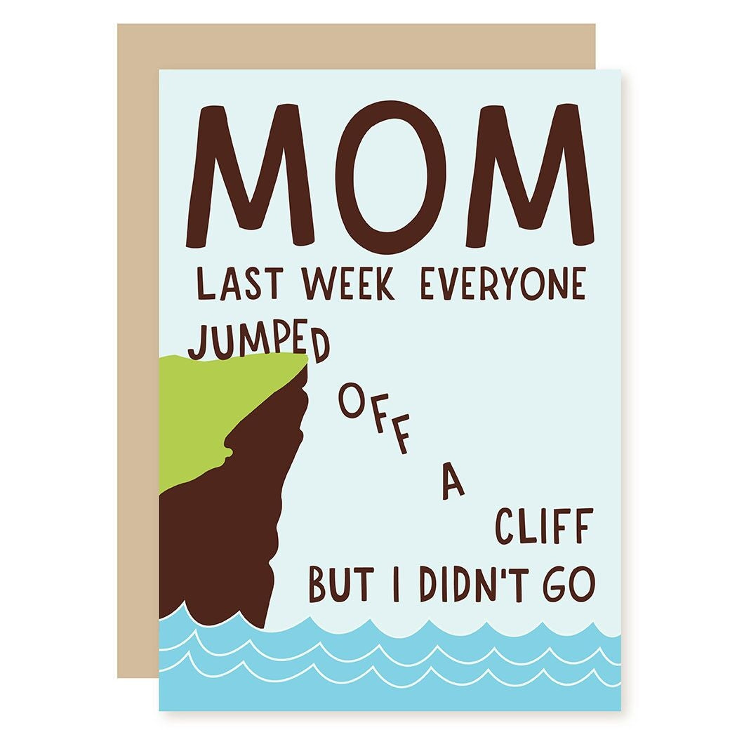 Cliff Greeting Card