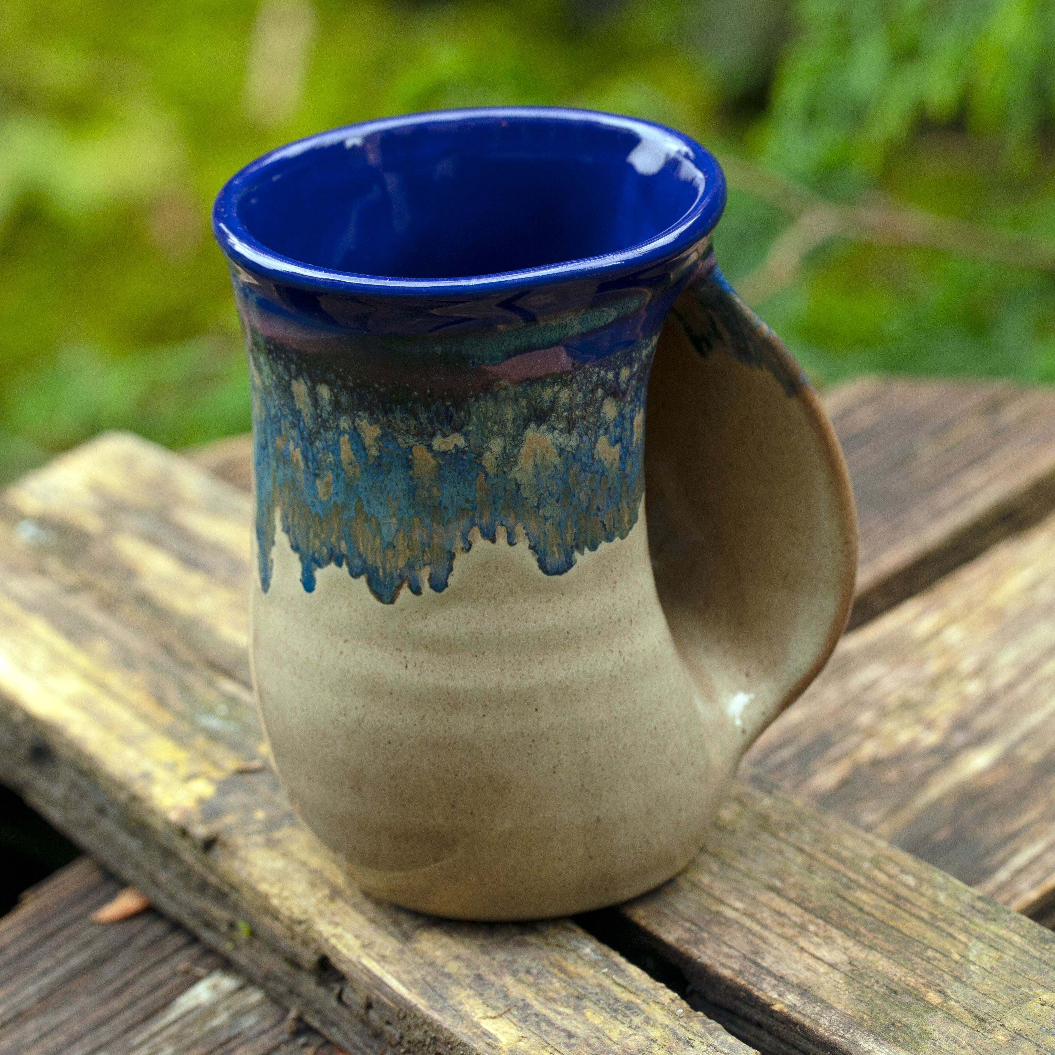 Cobalt Canyon Handwarmer Mug