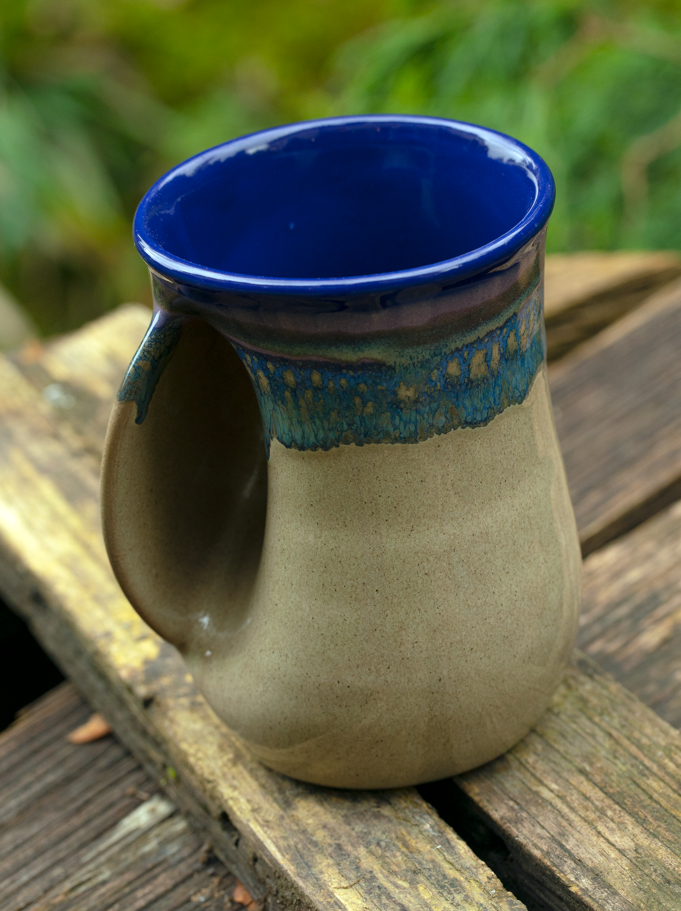 Cobalt Canyon Handwarmer Mug