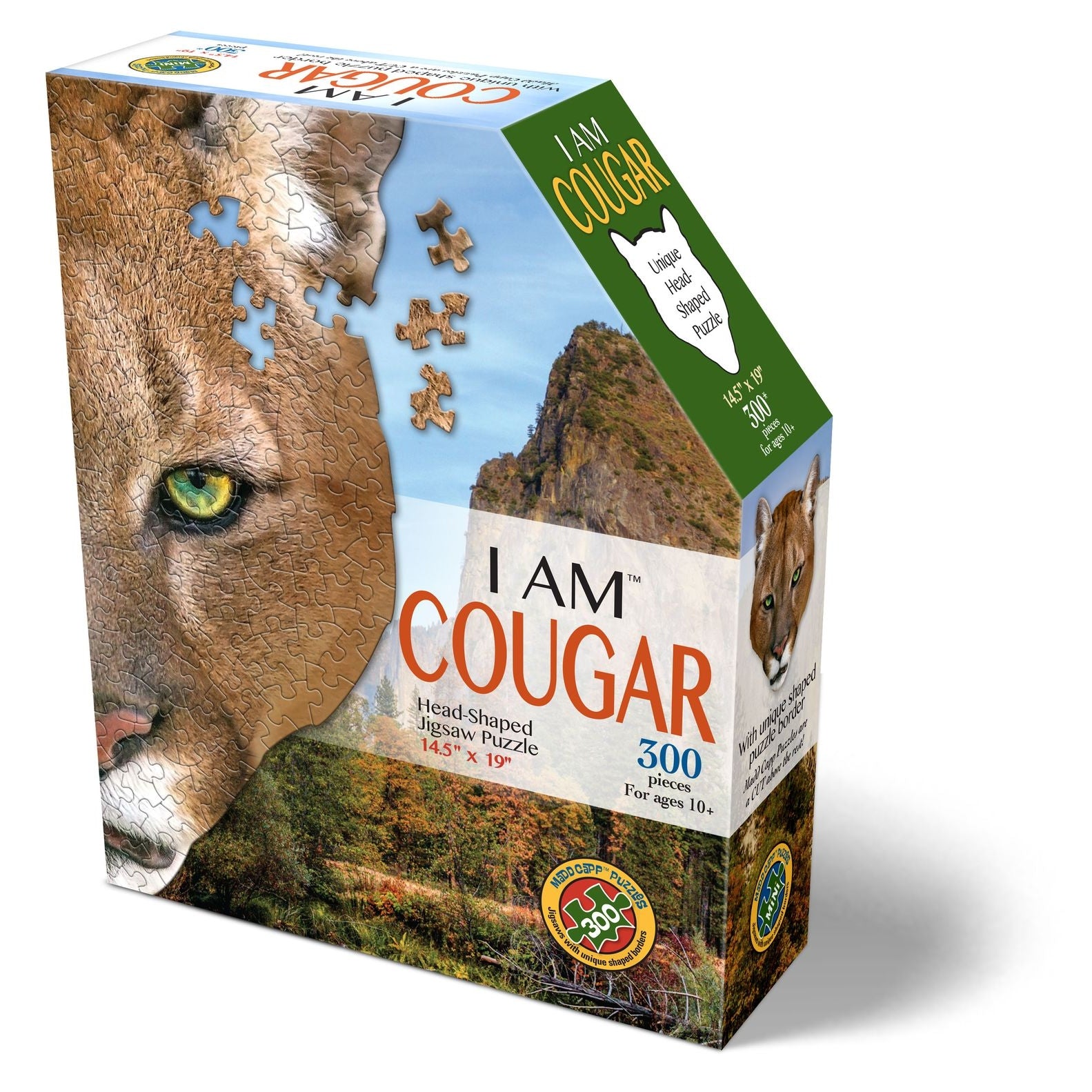 I Am Cougar Puzzle by Madd Capp