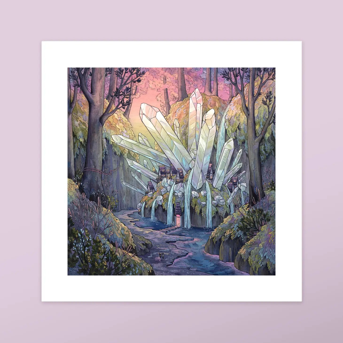 Crystal Cascades - Fine Art Print