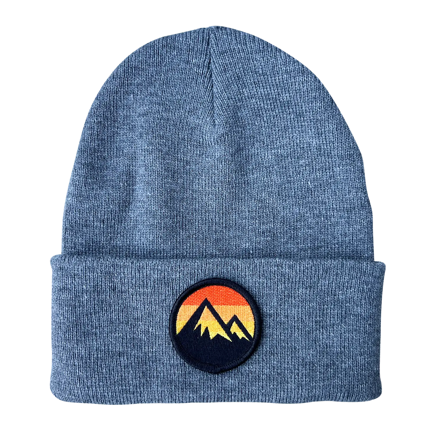 Circle Sunset Mountain Beanie