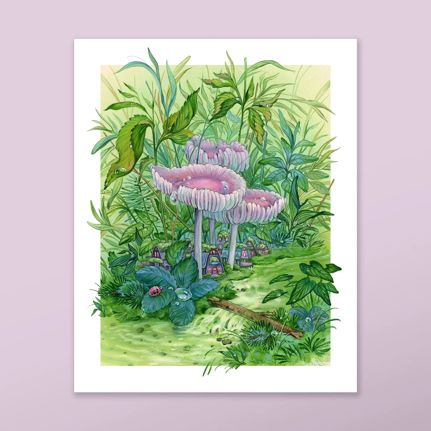 Dew Drop Forest- Fine Art Print