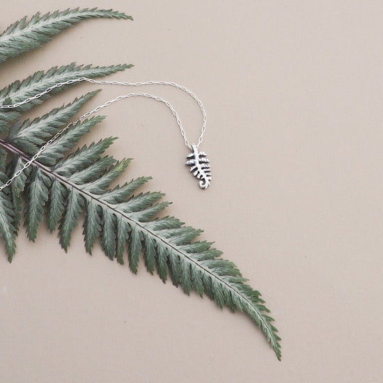 Fern Necklace | Sterling Silver