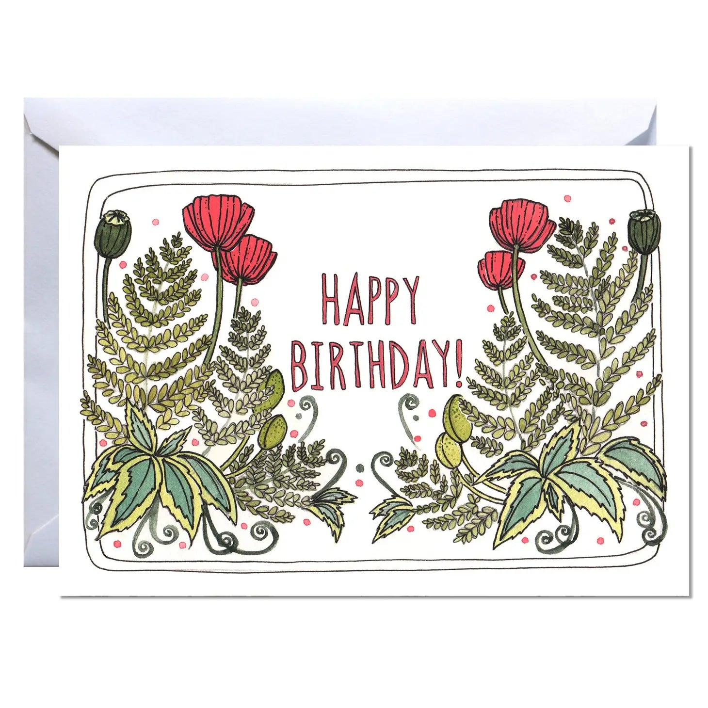 Floral Birthday Card