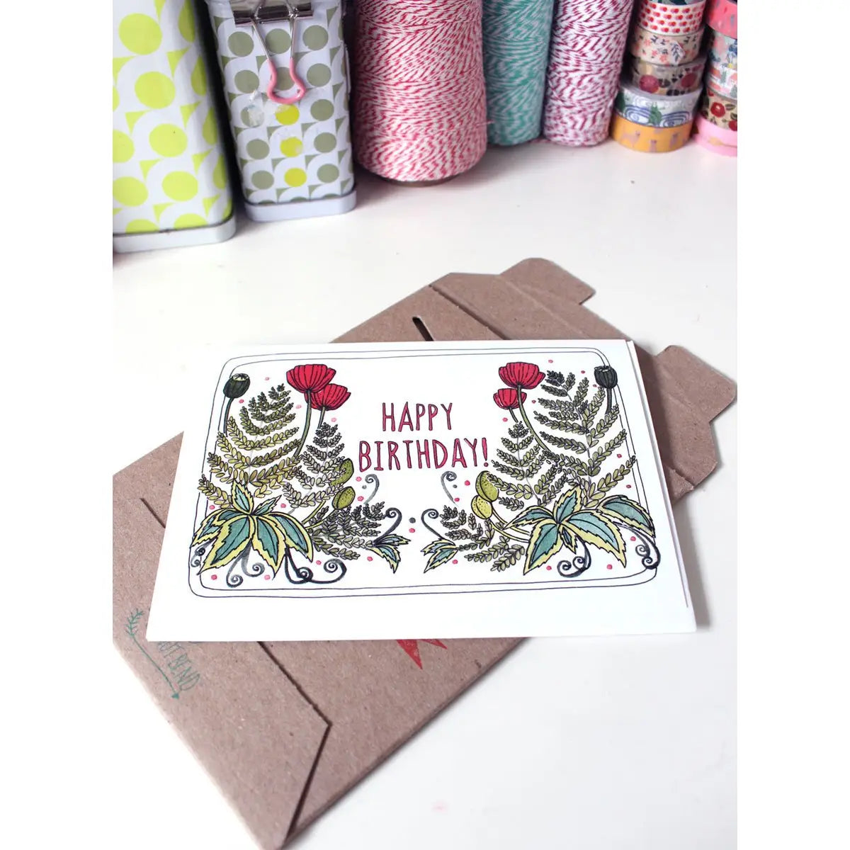 Floral Birthday Card