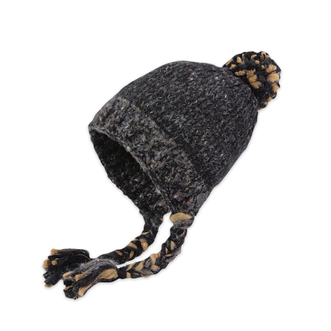 Flurry Earflap Hat | Black