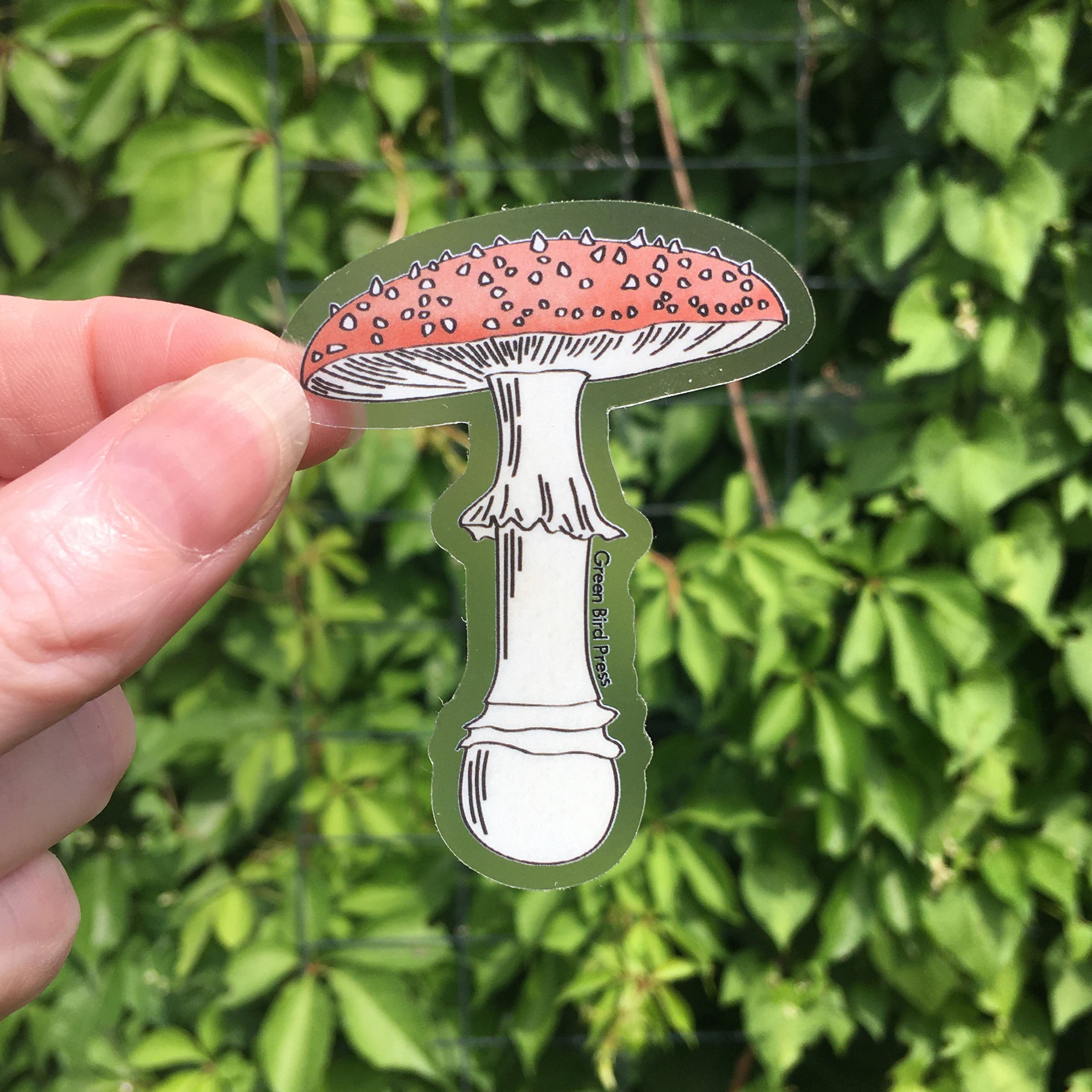 Fly Agaric Mushroom Sticker