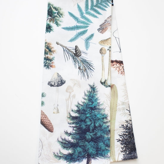 Forest Printed Tea Towel