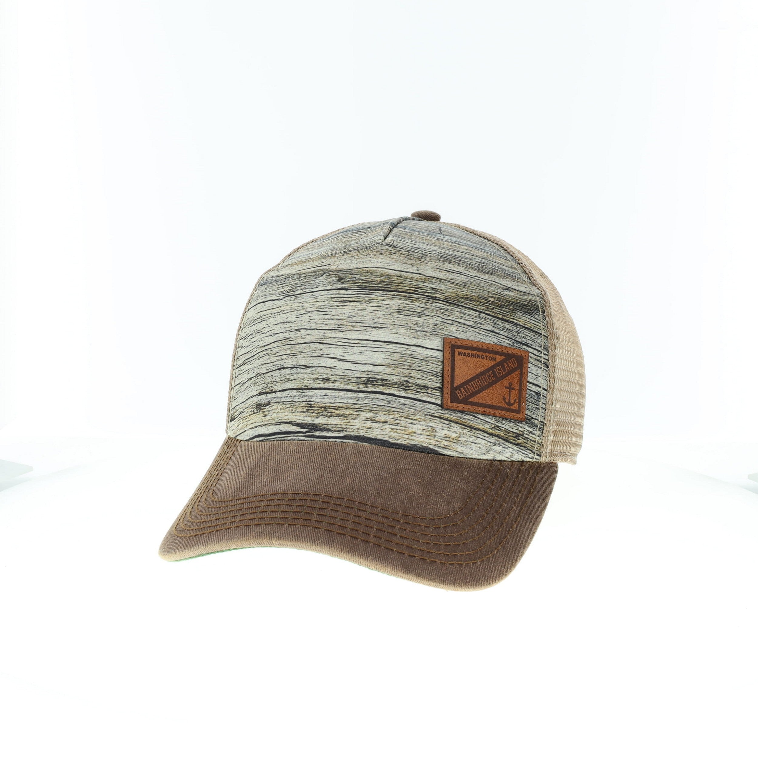 Bainbridge Island Fossil Trucker Hat (Brown)