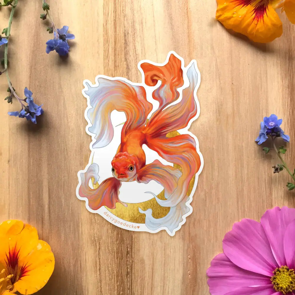 Goldfish Sticker