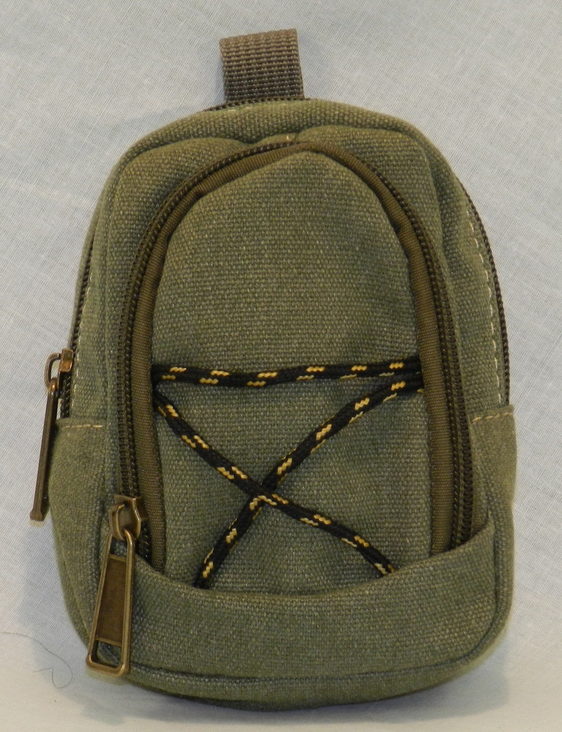 Grn Canvas Belt Bag 3932