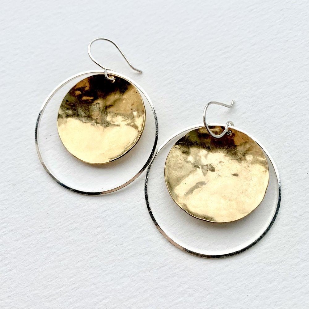 Halo'd Eclipse Earrings