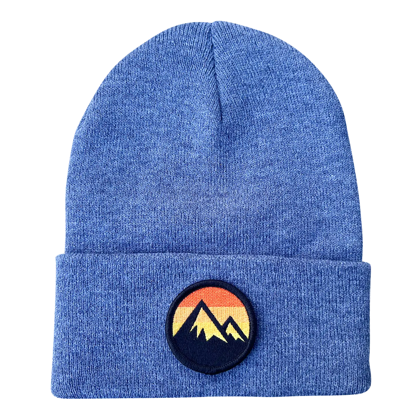 Circle Sunset Mountain Beanie