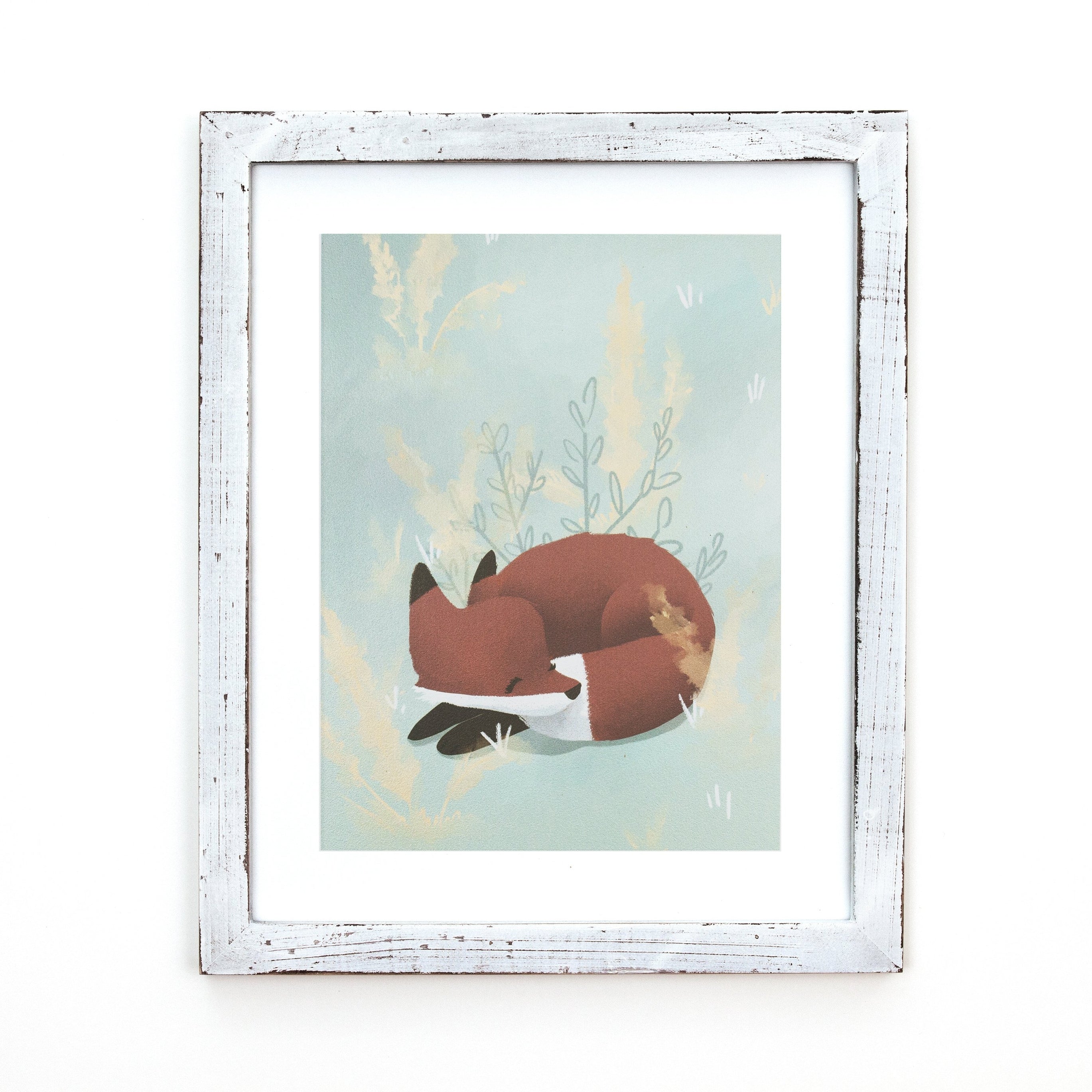 Hello Little One - White Frame Wall Art