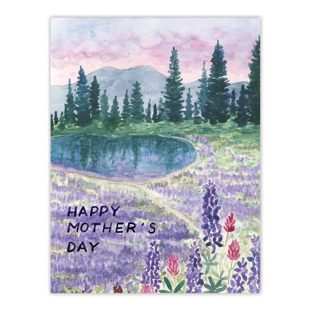 Hiking Mother's Day Card