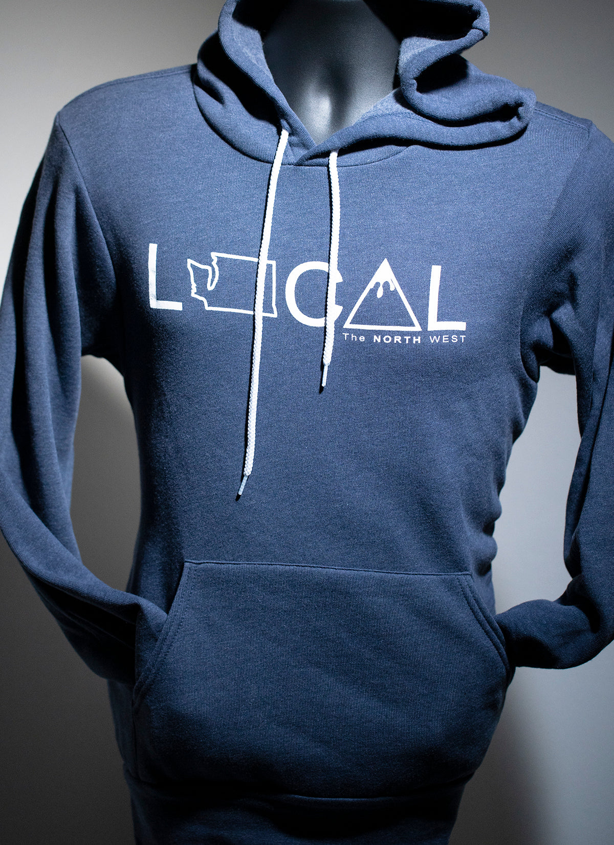 The North West Local Hoodie [Heather Navy]