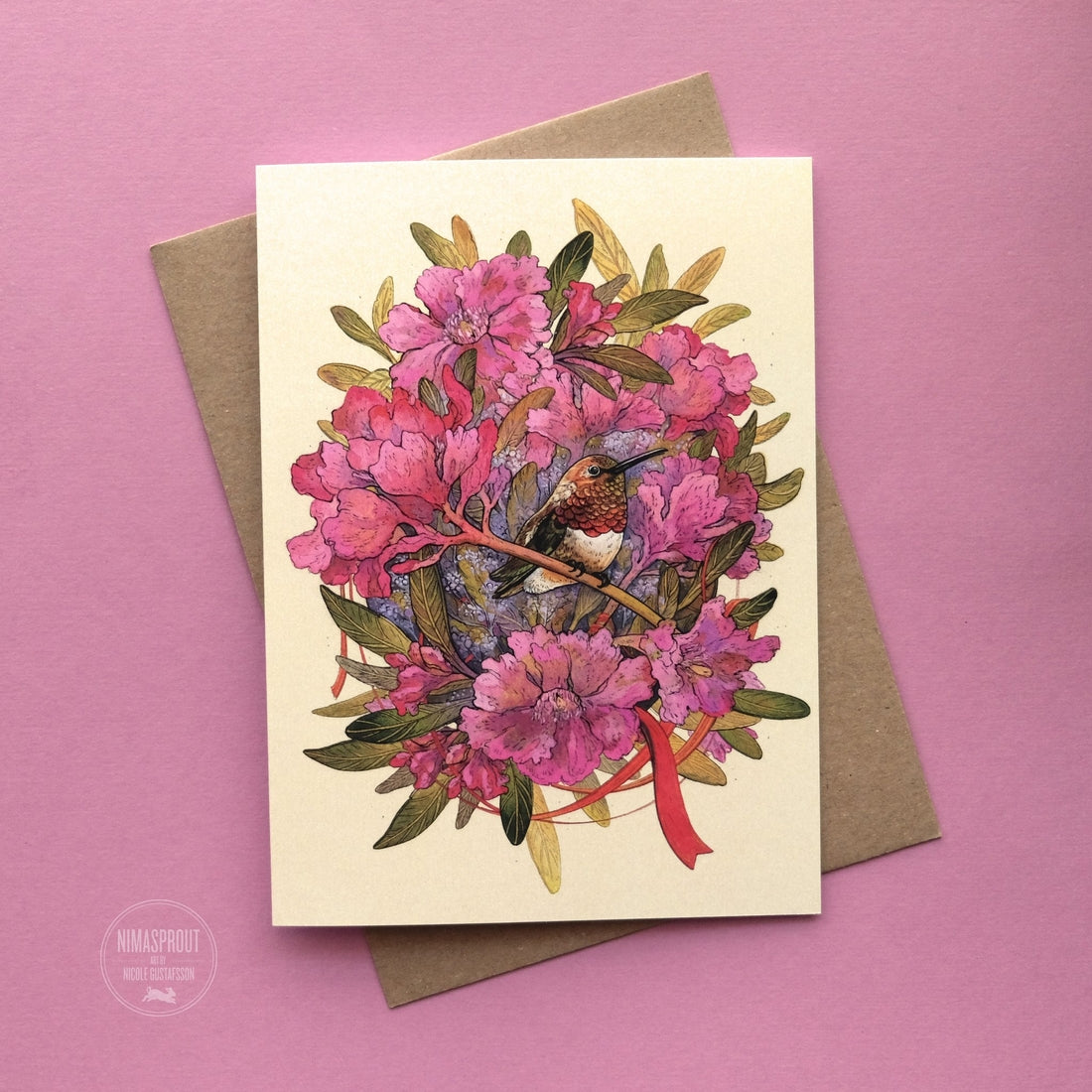 Hummingbird Greeting Card