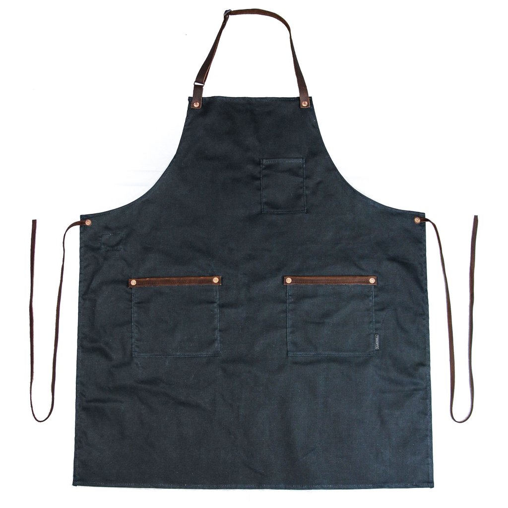 Indigo Waxed Denim Industry Apron