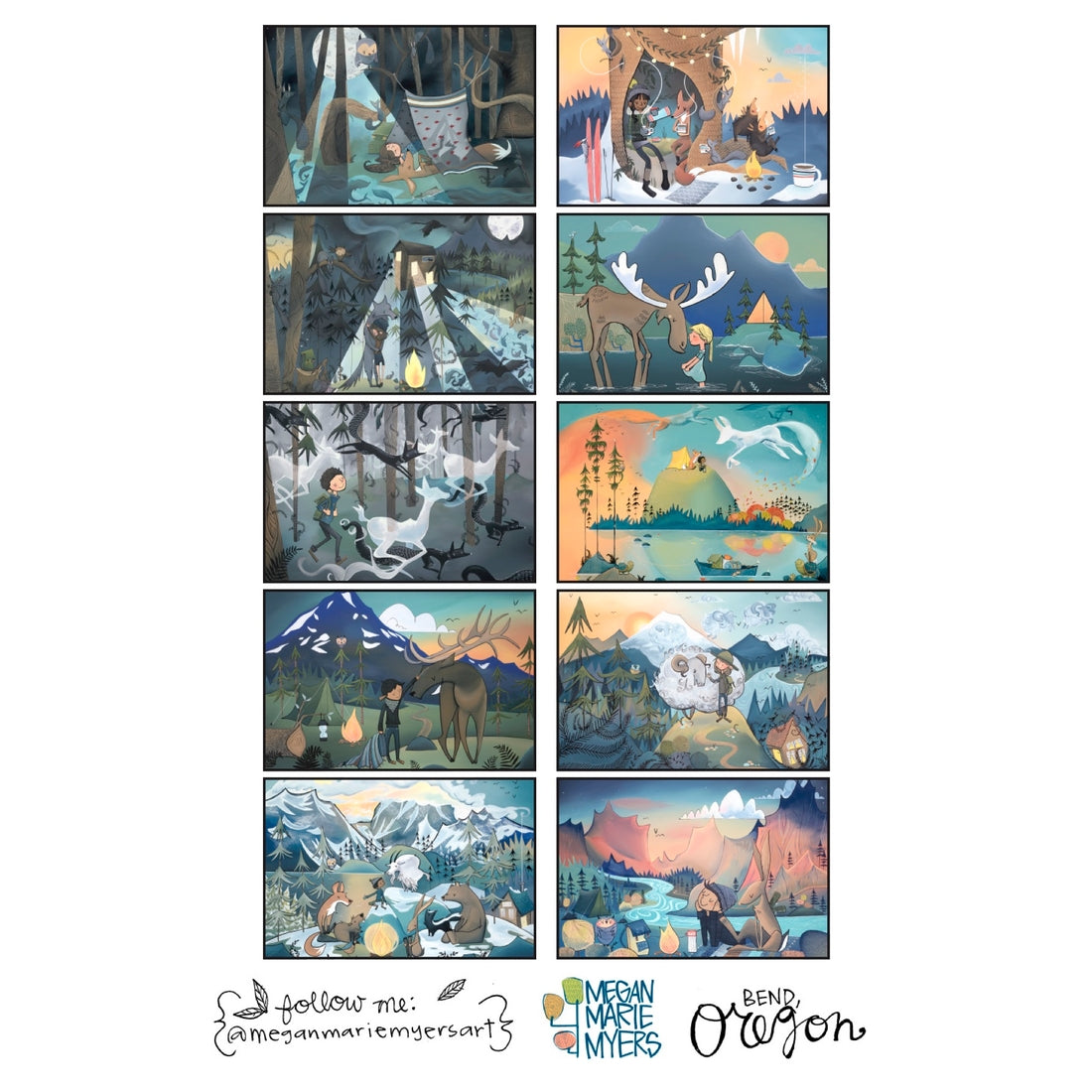 Illustrated Postcard Book Volume 2