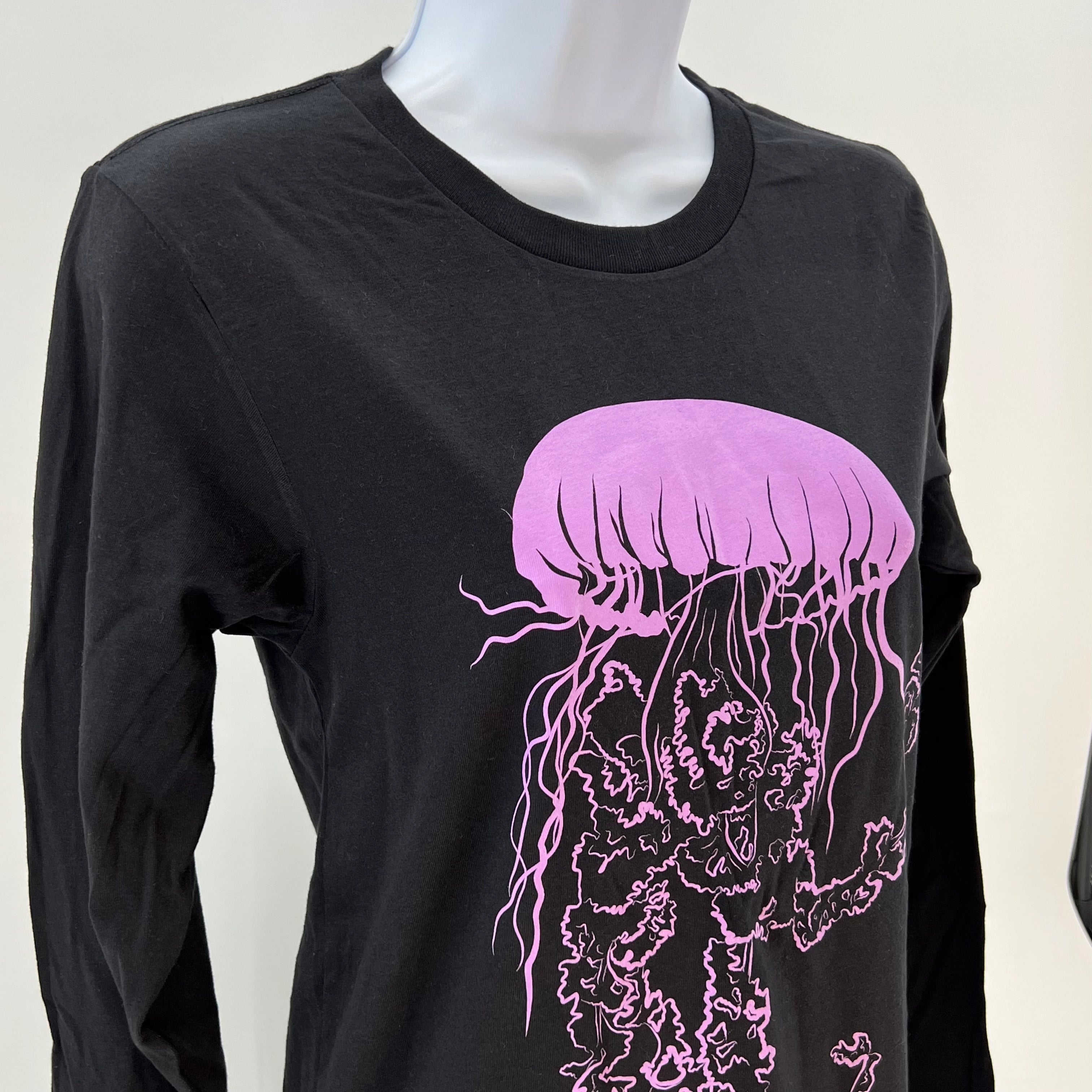 Jellyfish Longsleeve Shirt (Black)