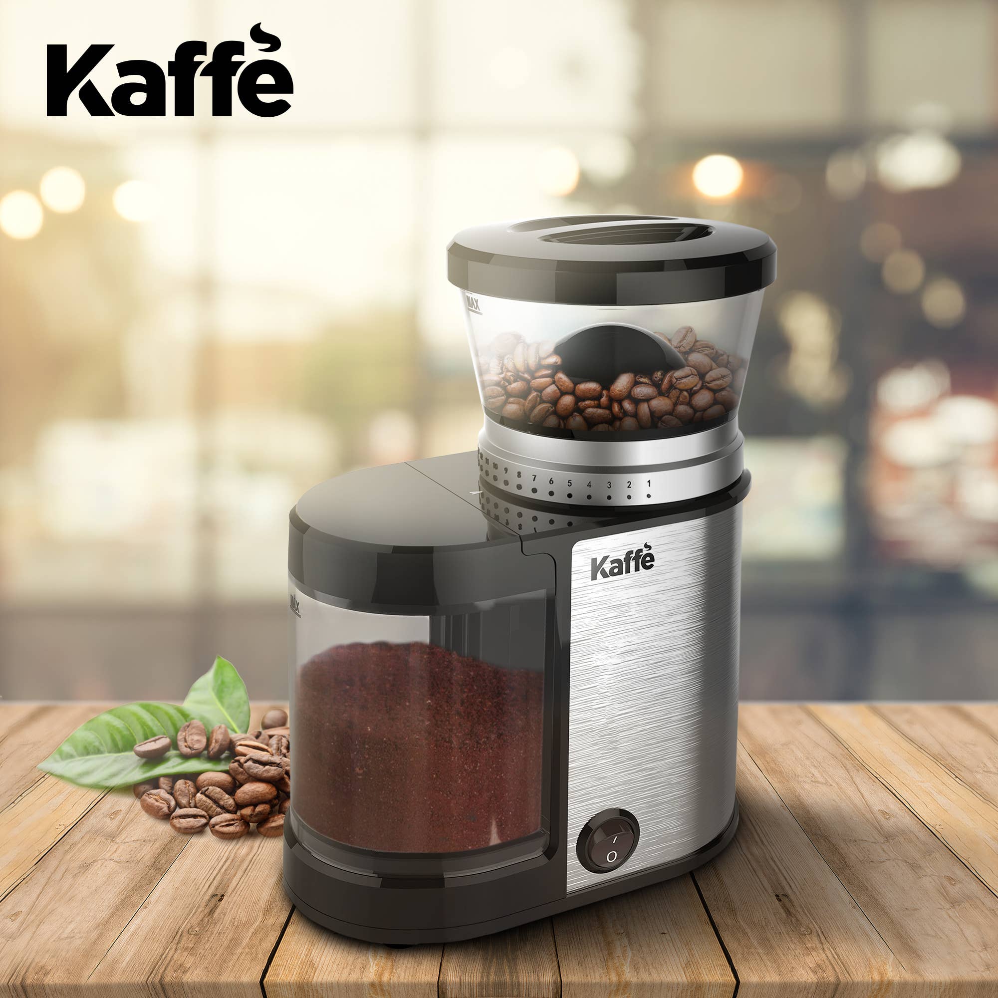 Kaffe Electric Burr Coffee Grinder