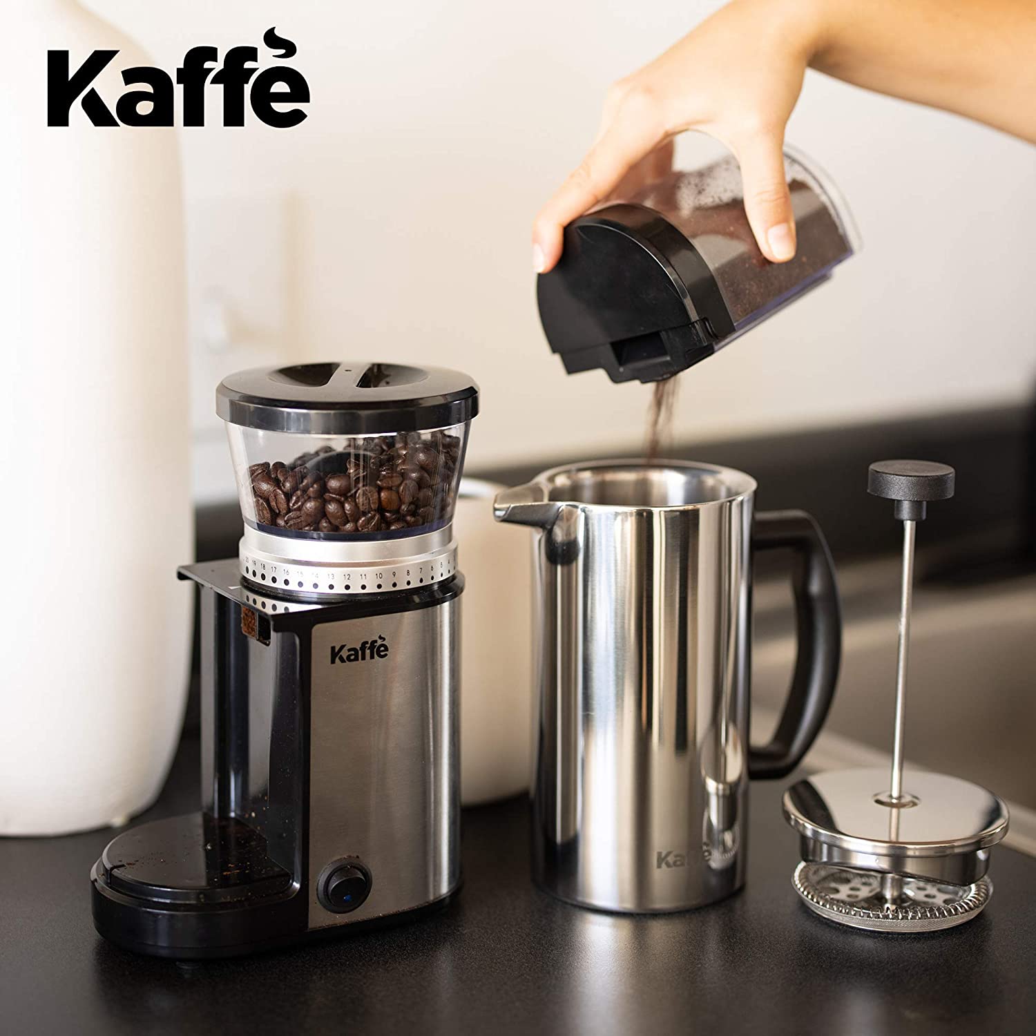 Kaffe Electric Burr Coffee Grinder