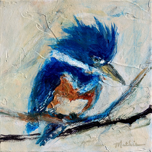 "Kingfisher, VII-2021" - Christopher Mathie Fine Art