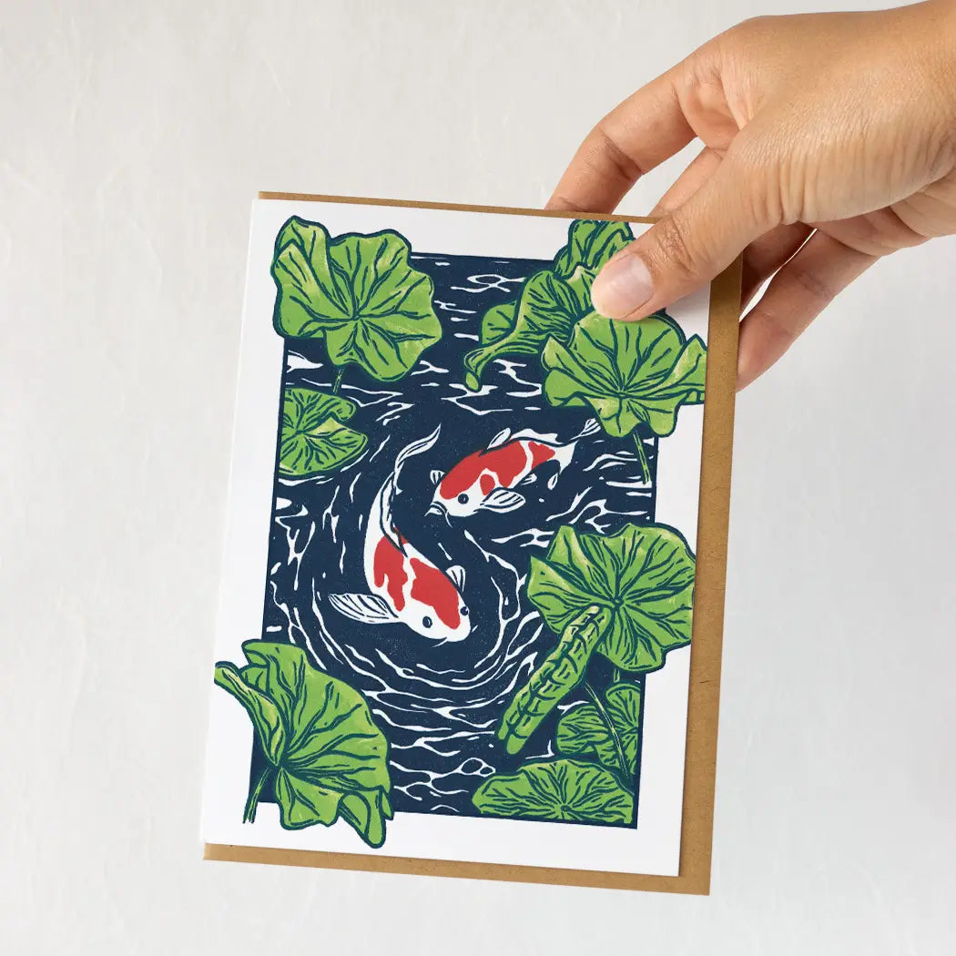 Koi Pond - Card