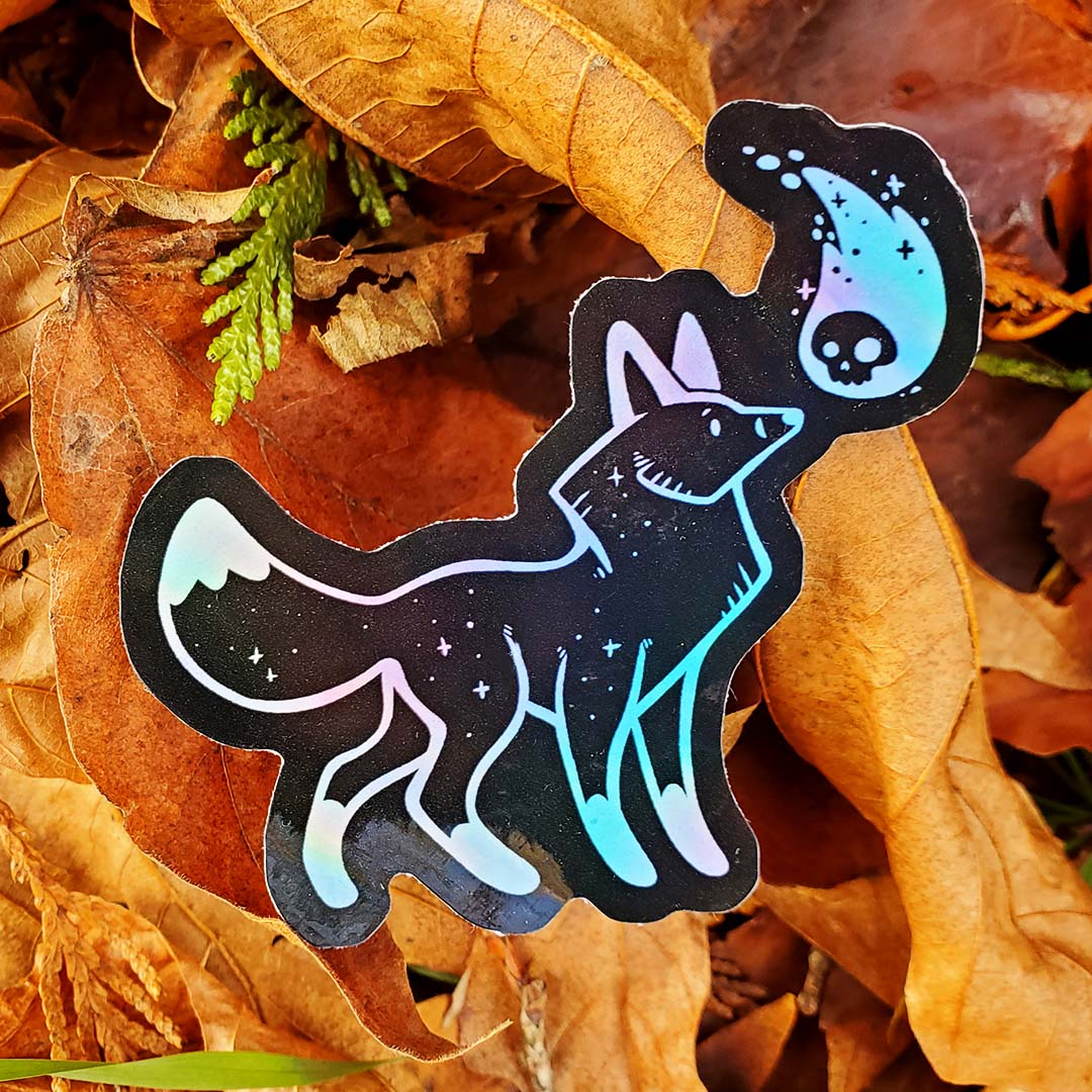 Lost Wanderer Holographic Vinyl Sticker