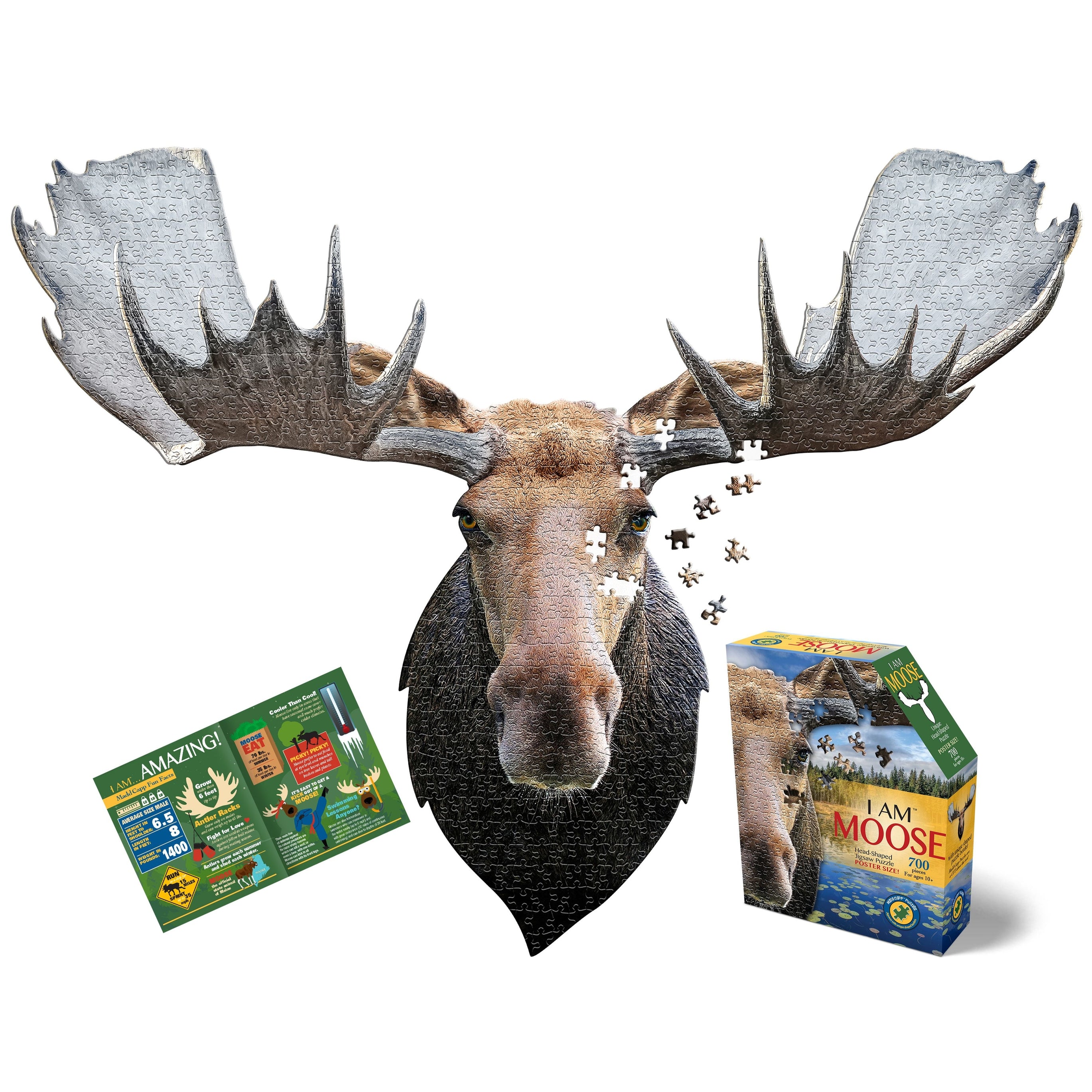 Moose Display 700 Piece Puzzle by Madd Capp