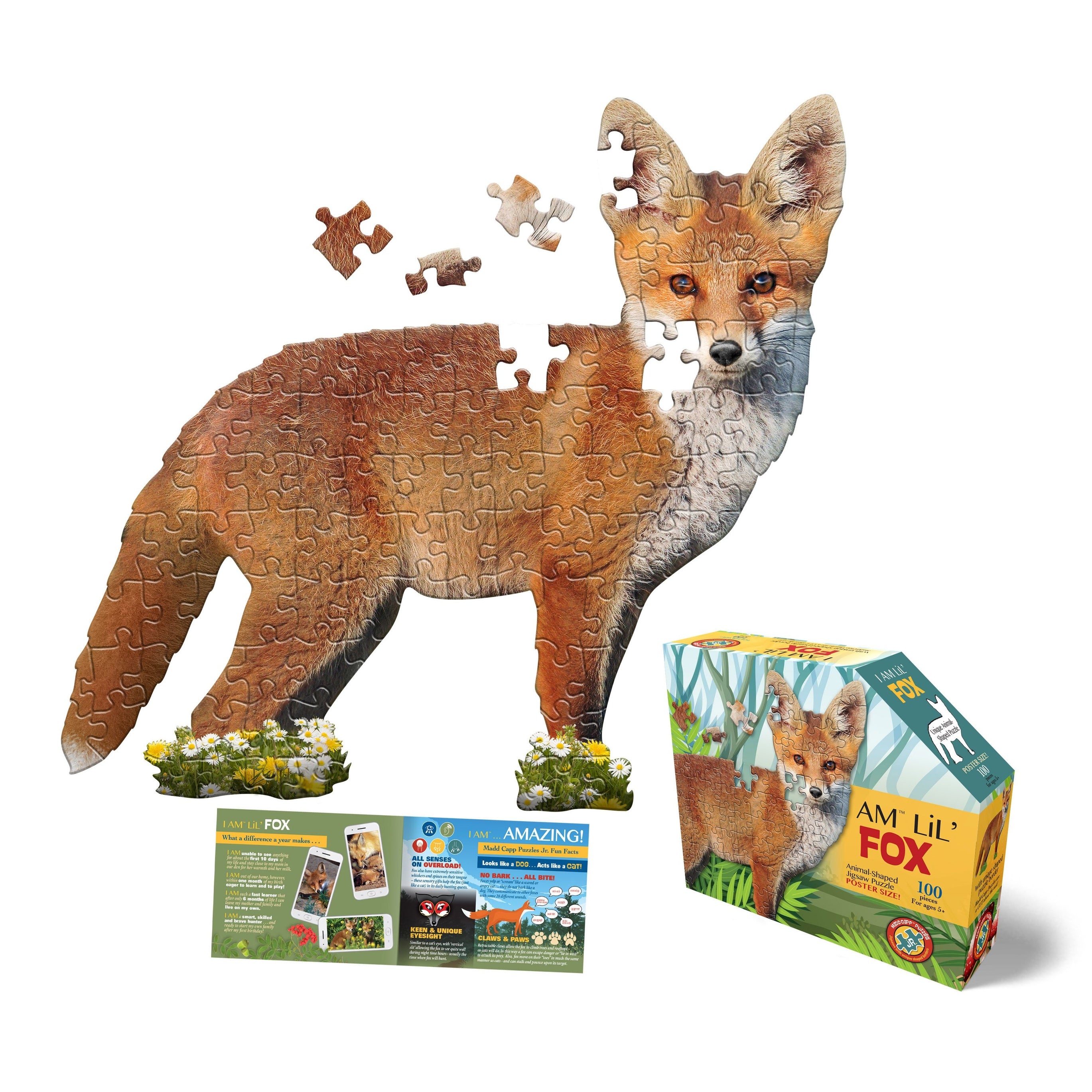 I Am Fox Puzzle by Madd Capp