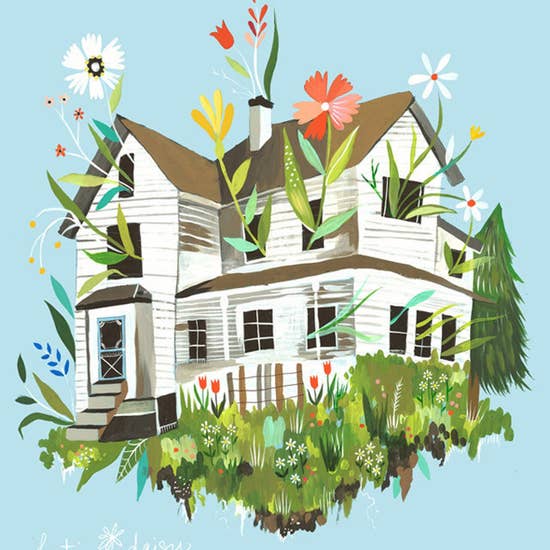 Magic Farmhouse Art Print