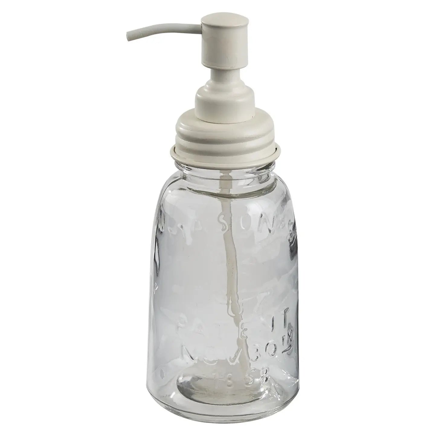 Mason Jar Dispenser White