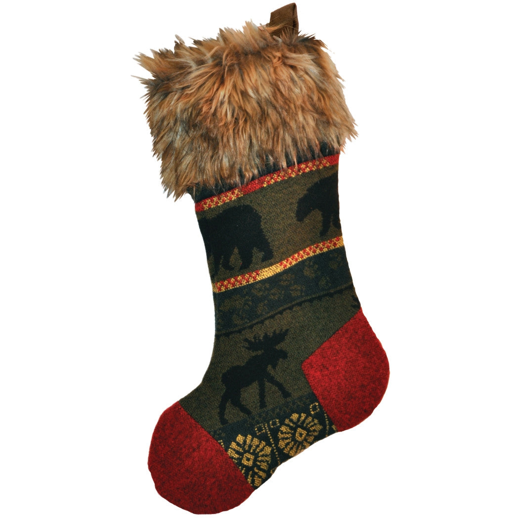 McWoods Christmas Stocking by Wooded River